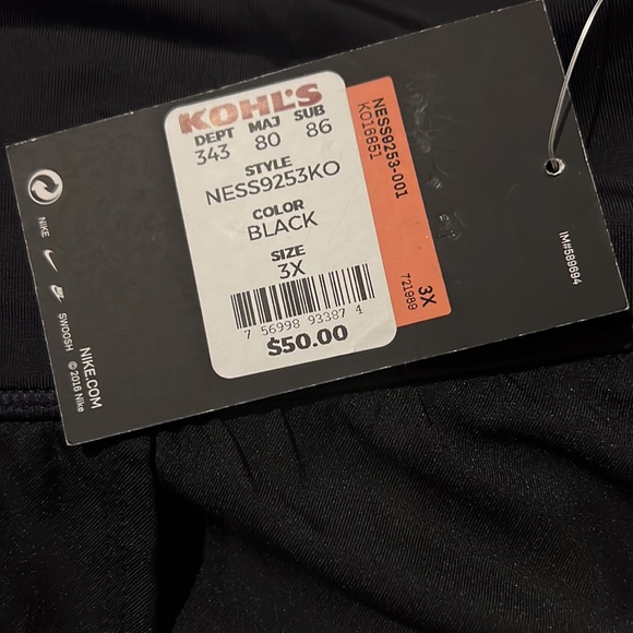 Nike Swim Skirt Bottom 🖤🤍 - Picture 7 of 8